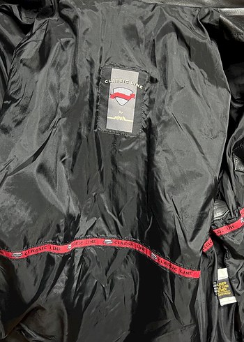 Deri Biker Ceket Vintage - Görsel 8