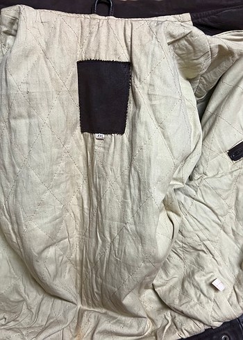 Deri  Ceket Trucker Vintage - Görsel 7