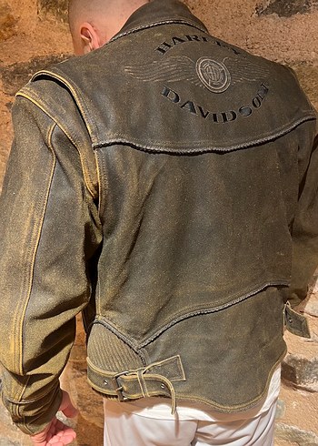 Harley Davidson Deri Ceket - Görsel 8