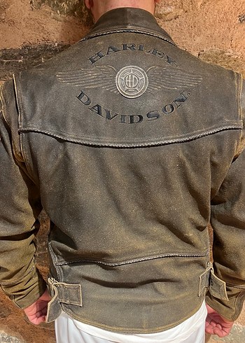 Harley Davidson Deri Ceket - Görsel 9