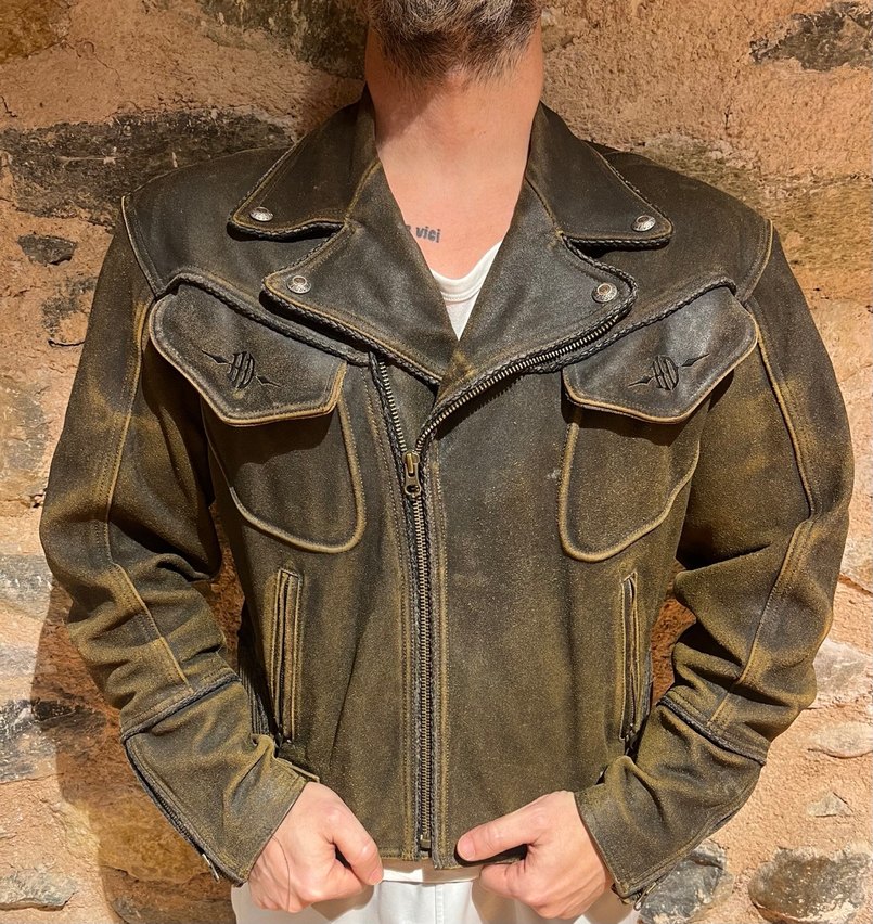 Harley Davidson Deri Ceket - Görsel 4