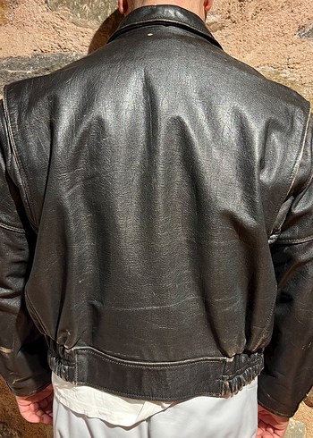 Deri Ceket Biker Skyjacker - Görsel 10