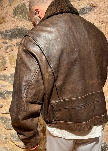 Pilot Deri Ceket Skyjacker - Görsel 8