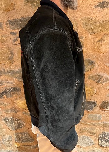 Deri  Ceket Harley Davidson - Görsel 9