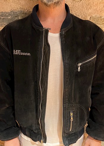 Deri  Ceket Harley Davidson - Görsel 3