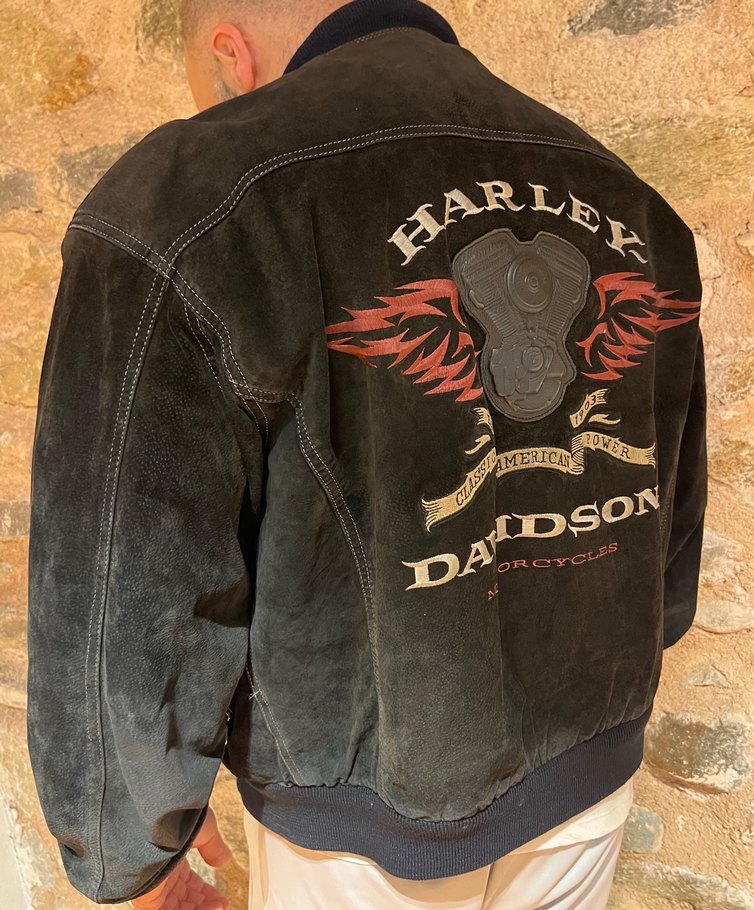 Deri  Ceket Harley Davidson - Görsel 4