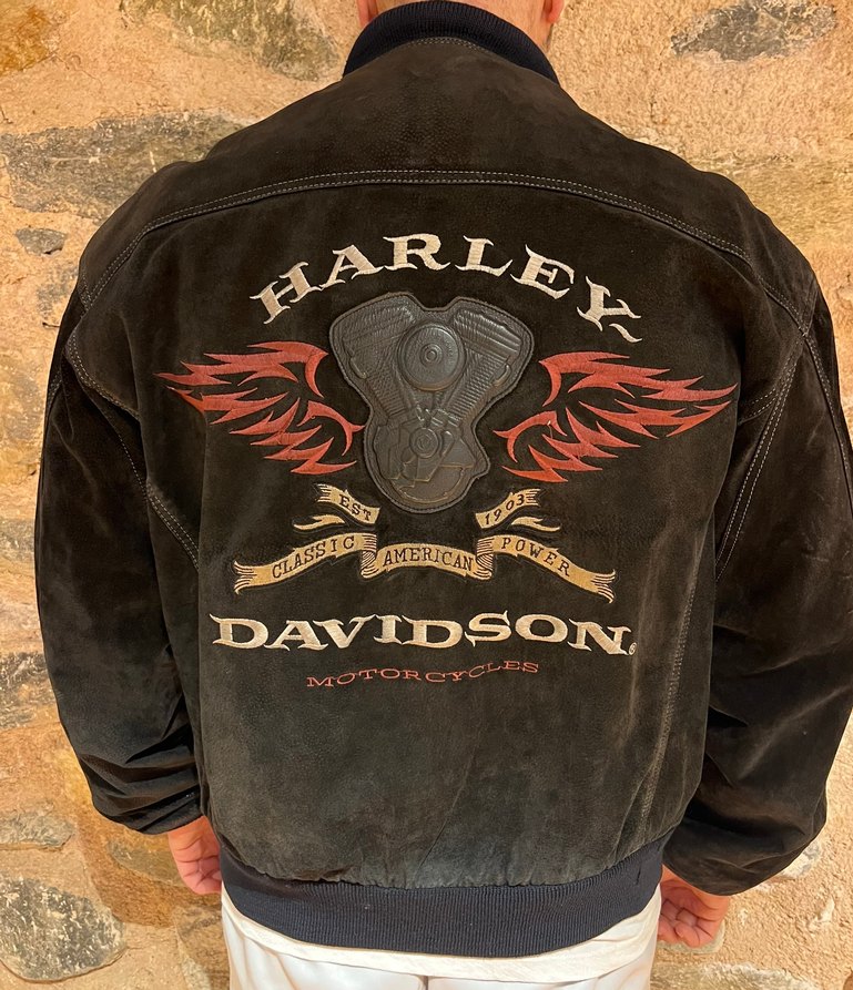 Deri  Ceket Harley Davidson - Görsel 5
