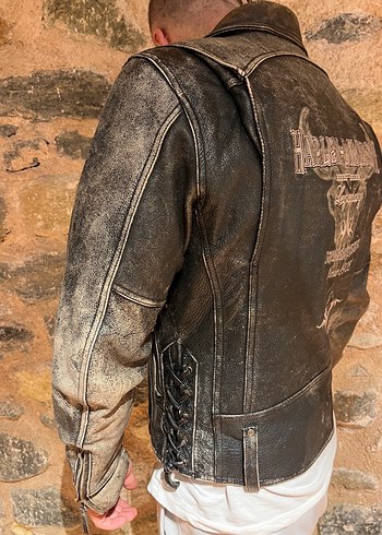 Deri Ceket Harley Davidson - Görsel 8