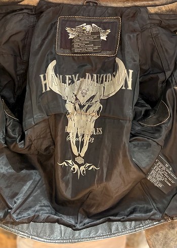 Deri Ceket Harley Davidson - Görsel 11