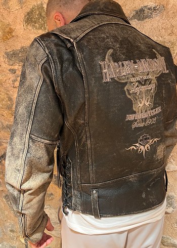 Deri Ceket Harley Davidson - Görsel 10