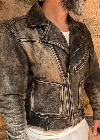 Deri Ceket Harley Davidson - Görsel 4