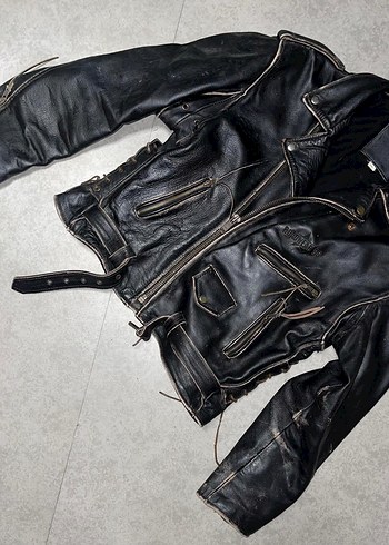 Deri Ceket Vintage - Görsel 8