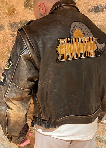 Lee Deri Biker Ceket - Görsel 8