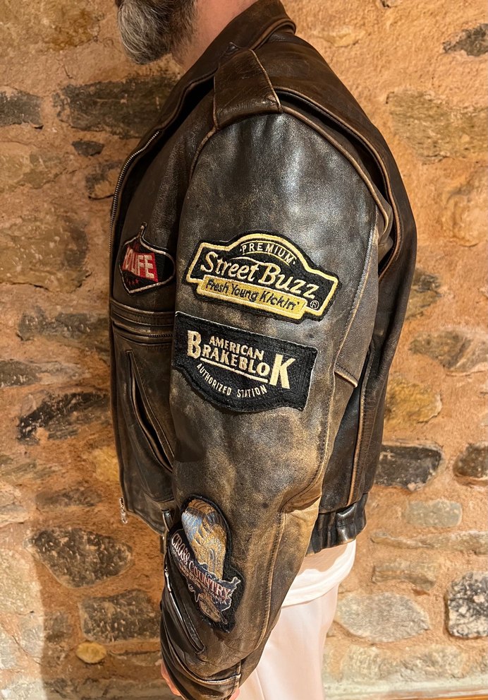 Lee Deri Biker Ceket - Görsel 5