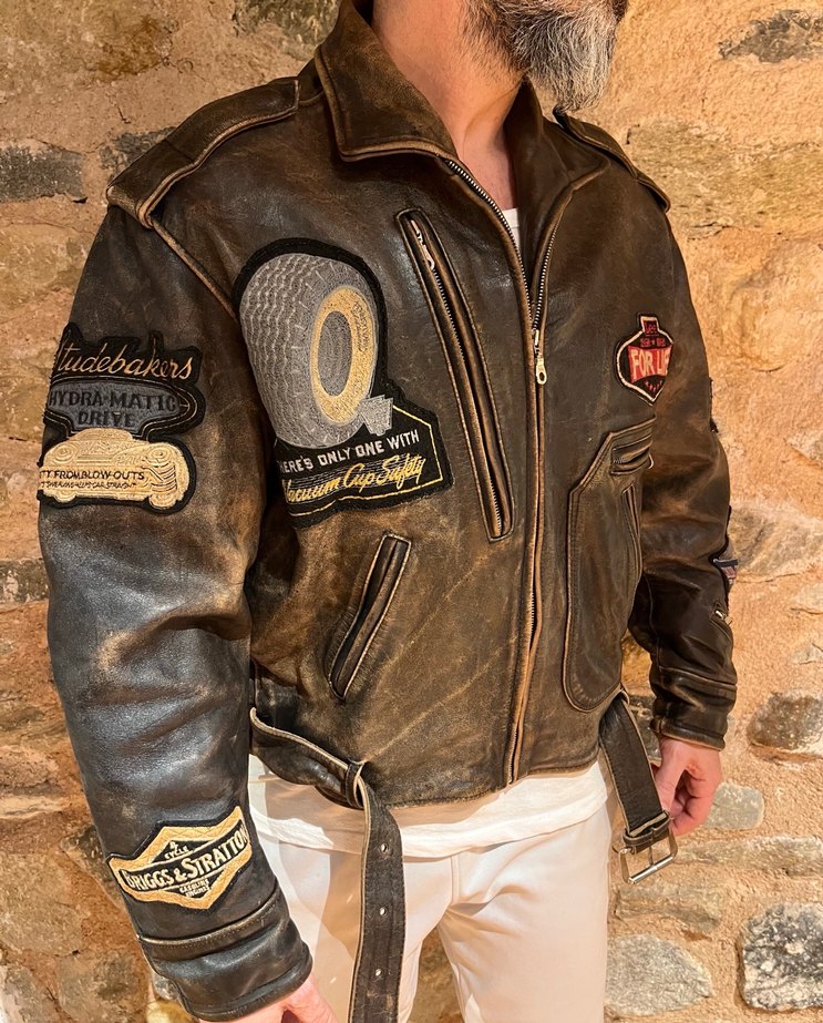 Lee Deri Biker Ceket - Görsel 2