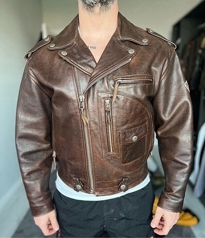 ????Avirex Biker Deri Ceket????
