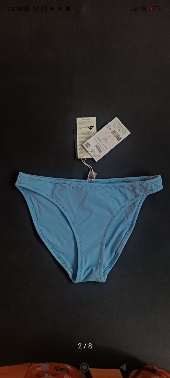 Mavi Kadın Bikini Altı, Mini Kesim - Görsel 4