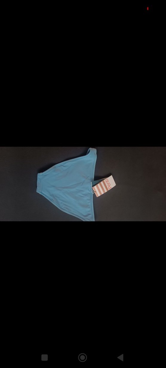 Mavi Kadın Bikini Altı, Mini Kesim - Görsel 5