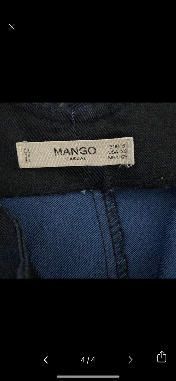 Kadın Siyah Kemerli Kısa Denim Salopet - Görsel 4