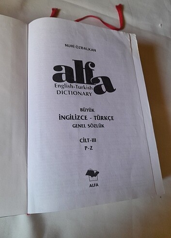 Büyük boy İngilizce Türkçe genel sözlük - Görsel 3