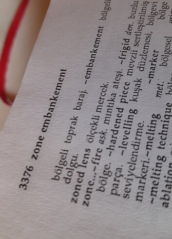 Büyük boy İngilizce Türkçe genel sözlük - Görsel 8