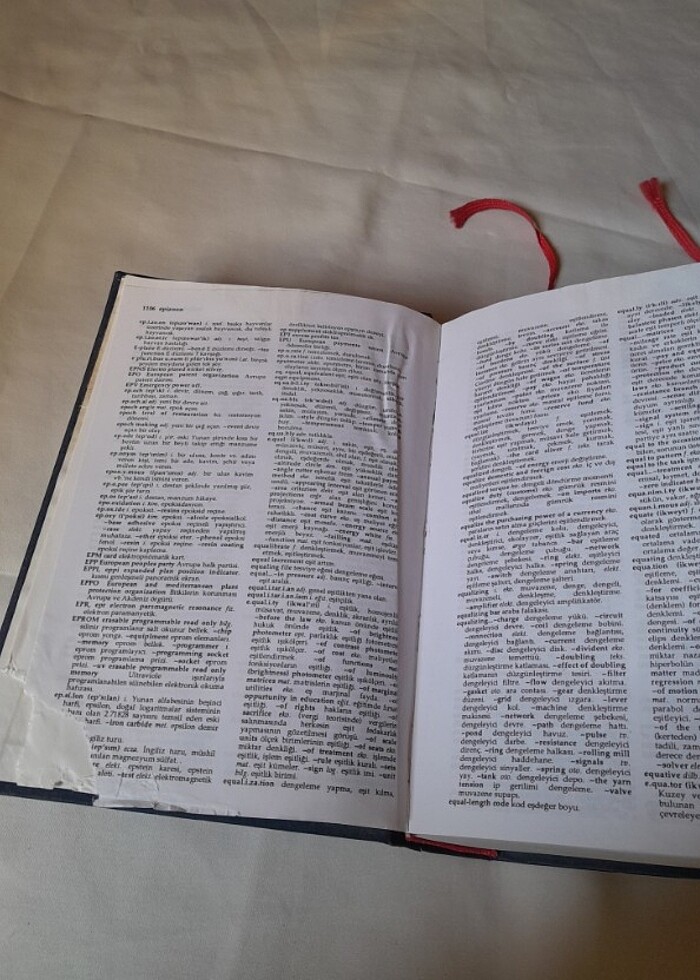 Büyük boy İngilizce Türkçe genel sözlük  - Görsel 5