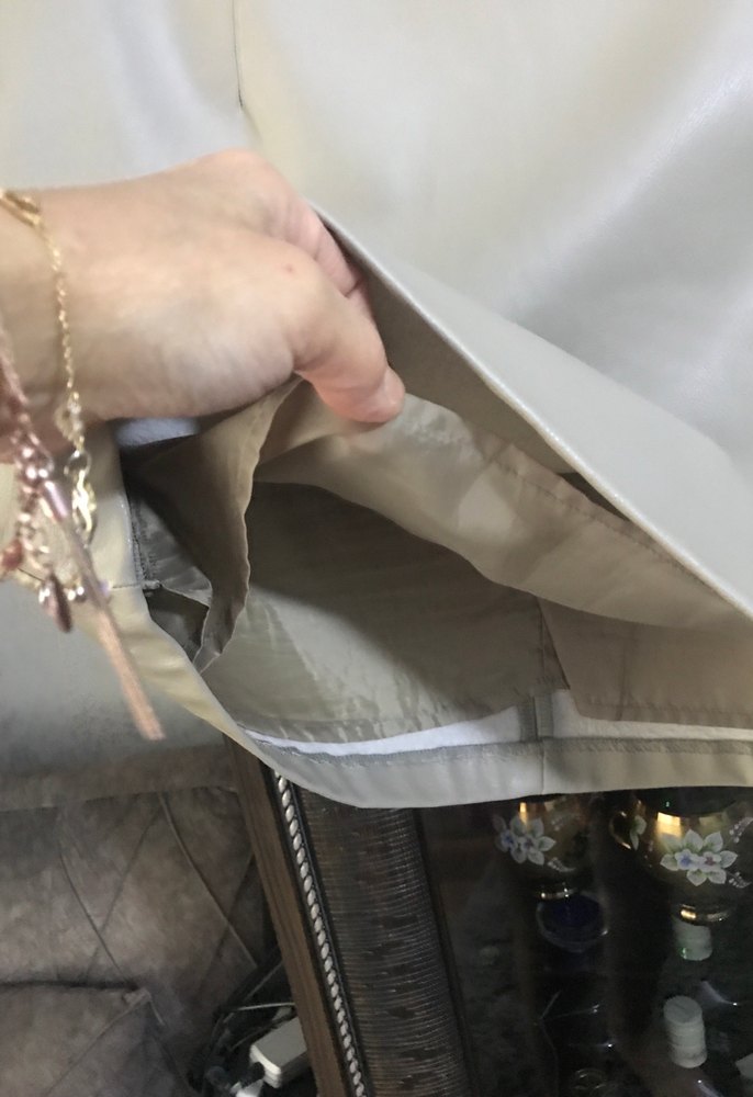 Basic Bej Mini Etek - Görsel 2