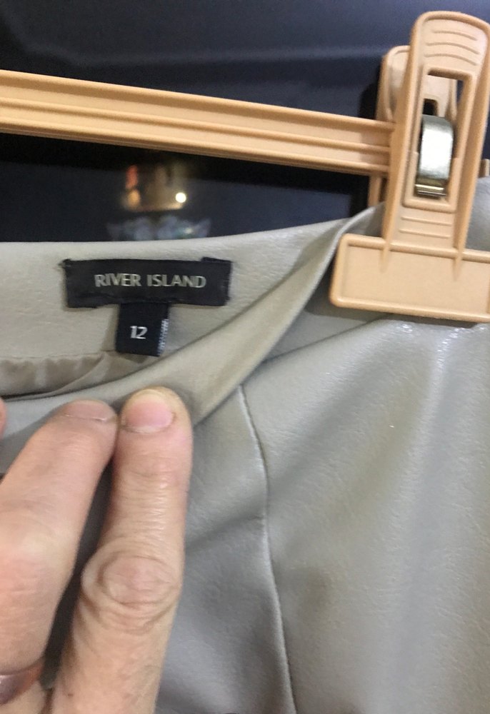 Basic Bej Mini Etek - Görsel 3