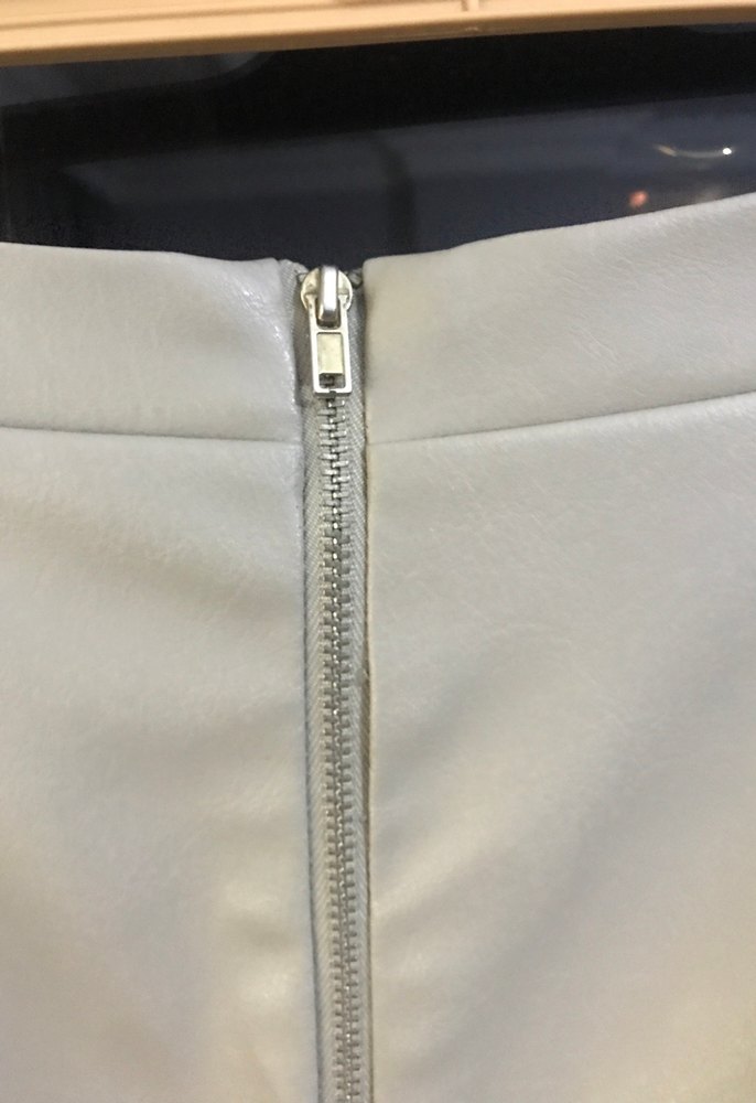 Basic Bej Mini Etek - Görsel 5