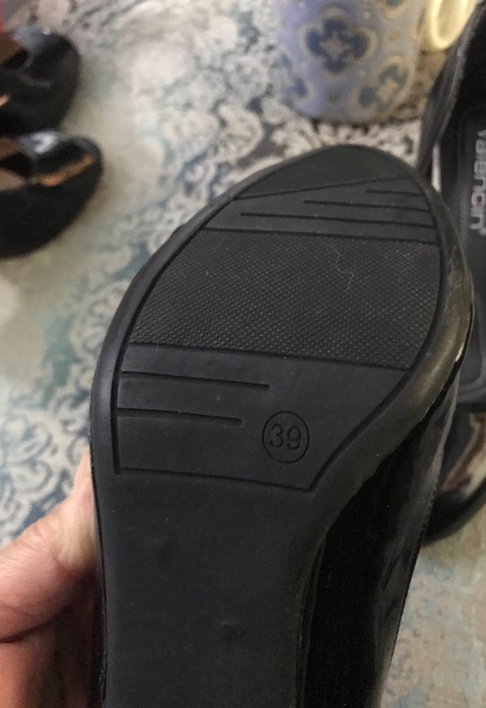 Klasik Siyah Rugan Stiletto Kadın Ayakkabı - Görsel 4