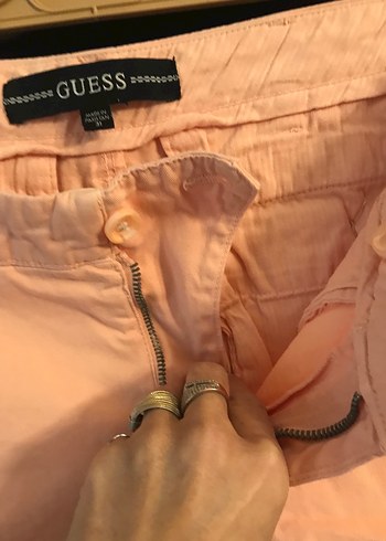 Pembe Pamuklu Erkek Mini Şort - Görsel 3