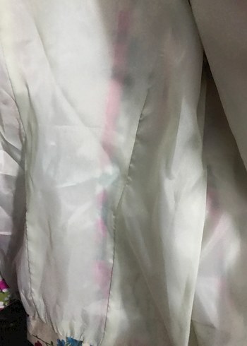 Çiçek Desenli Renkli Kadın Blazer Ceket - Görsel 6