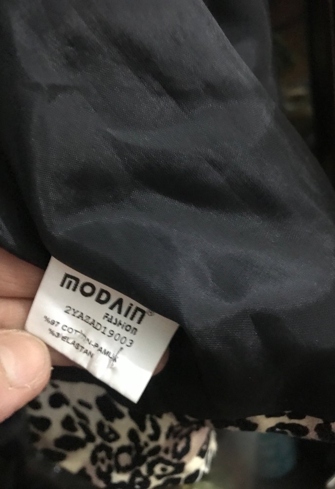 Leopar Desenli Kürklü Kısa Kadın Yelek - Görsel 4