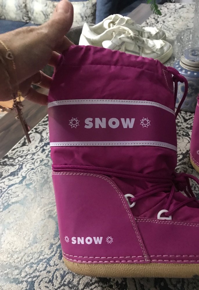 Kız Çocuk Pembe Street Wear Kar Botu - Görsel 2