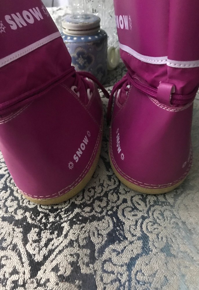 Kız Çocuk Pembe Street Wear Kar Botu - Görsel 5