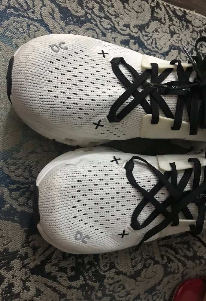 Beyaz Bağcıklı Stiletto Topuklu Sneakers - Görsel 3