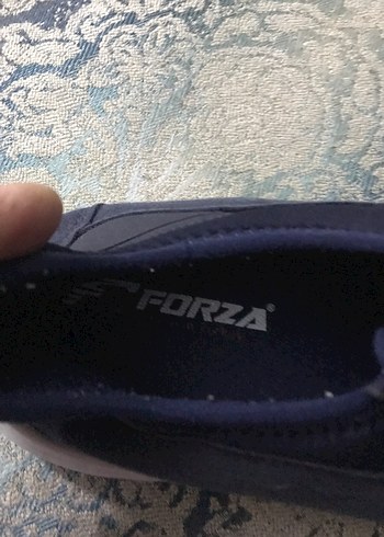 Mavi Gri Kadın Dolgu Topuk Spor Ayakkabı - Görsel 9