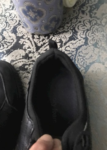 Siyah Gotik Erkek Ayakkabı Bağcıkları - Görsel 8