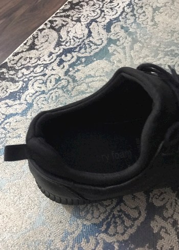 Siyah Gotik Erkek Ayakkabı Bağcıkları - Görsel 4