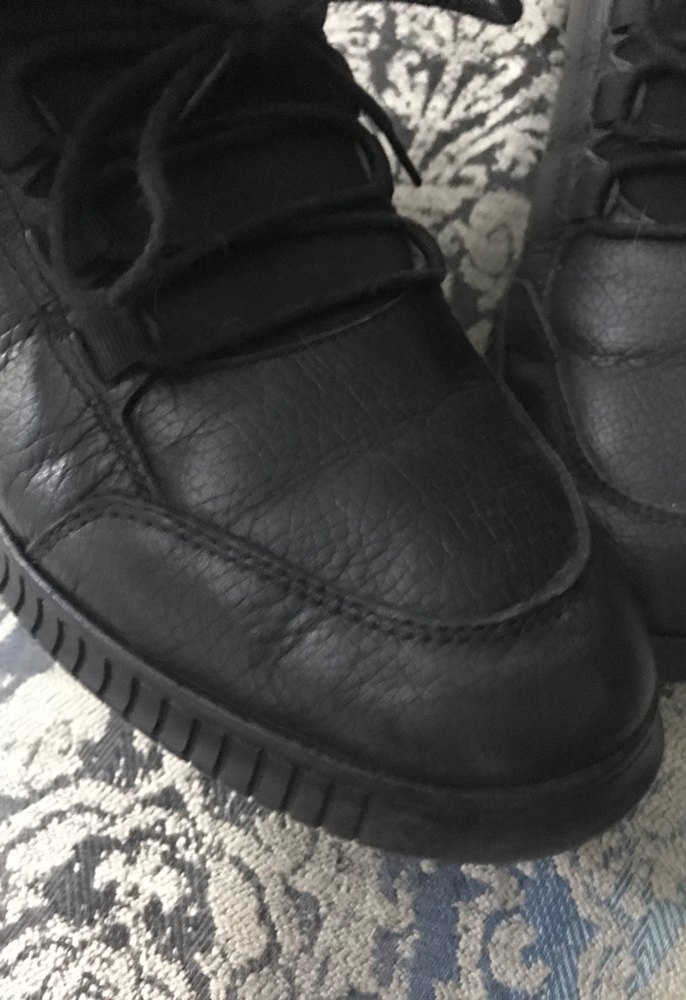 Siyah Gotik Erkek Ayakkabı Bağcıkları - Görsel 3