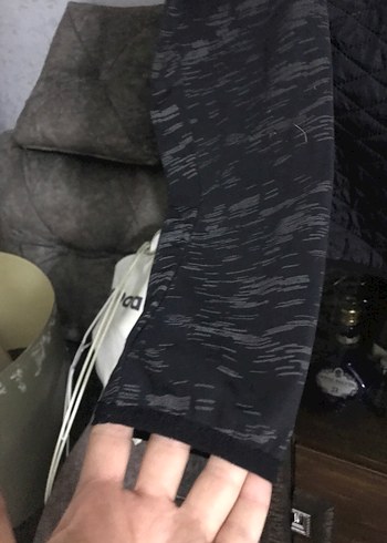 Erkek Siyah Kapitone Fermuarlı Ceket - Görsel 3