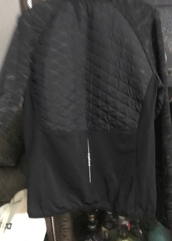 Erkek Siyah Kapitone Fermuarlı Ceket - Görsel 9