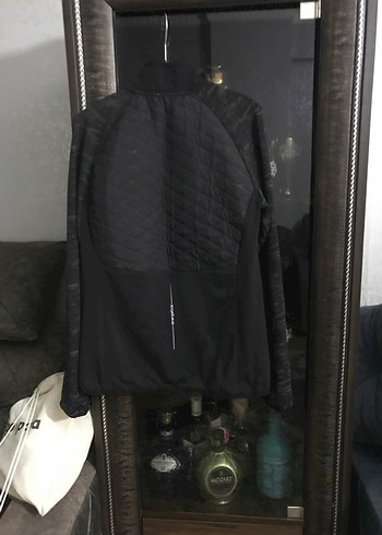 Erkek Siyah Kapitone Fermuarlı Ceket - Görsel 8