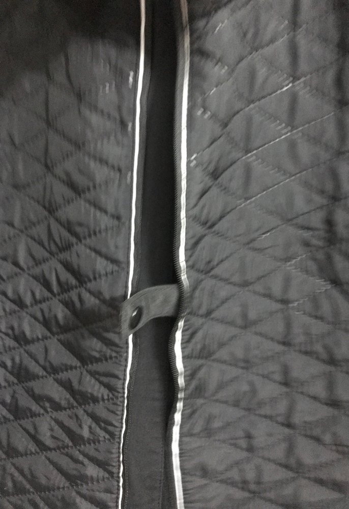 Erkek Siyah Kapitone Fermuarlı Ceket - Görsel 2