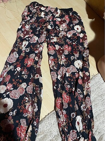 Diğer Çiçekli pantolon yazlık