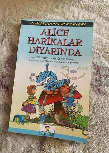 Alice Harikalar Diyarında - Çocuk Kitabı