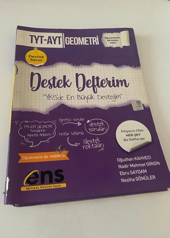 TYT-AYT Geometri Destek Defterim