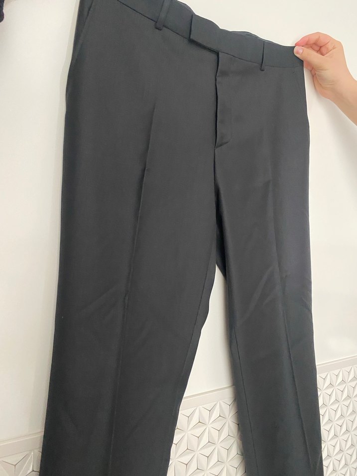 HAVAN - Düğmeli Siyah Erkek Ofis Takım Elbise Ceketi - Görsel 4