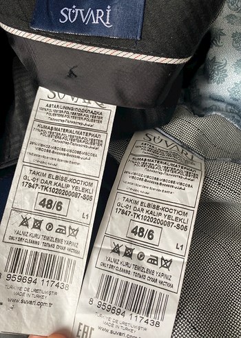 SÜVARİ MARKA Gri Erkek Yelekli Takım Elbise, Düğmeli - Görsel 9