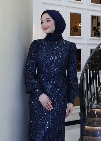 GAMZE ÖZKUL - TAŞLI TESETTÜR ABİYE - Görsel 4